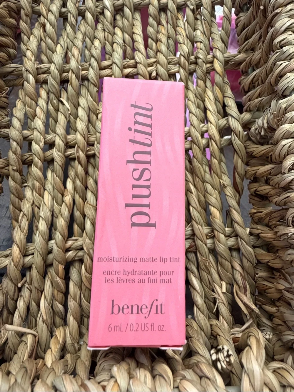 Benefit Splashtint Lip Tint 16 Fuzzy Slippers 6mL Full Size NIB
